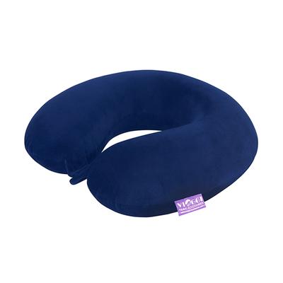 VIAGGI U Shape Soft Memory Foam Travel Neck Pillow - Navy Blue - Pads And Pillows