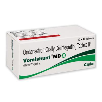 VOMISHUNT MD 8 Tablet 10's - Vomitting/Emesis-Ant