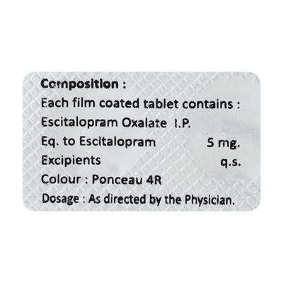 CIPAM S 5 Tablet 10's - Depression-Ant