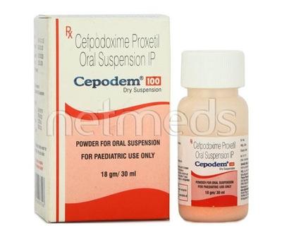 Cepodem XP 100mg Dry Syrup 30ml (N) - Bacterial Infections-Cep