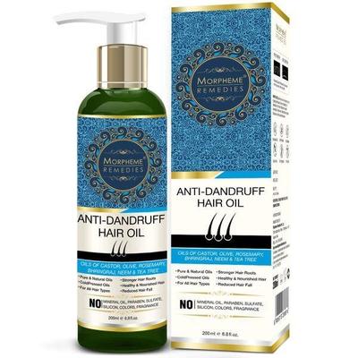 Morpheme Remedies Anti-Dandruff Hair Oil 200 ml - Hair Oils