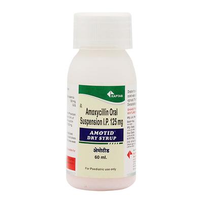 AMOTID Dry Syrup 60ml - Bacterial Infections-Pen