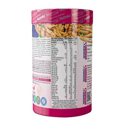 Patanjali Nutrela Women's Superfood Powder - Chocolate Malty Caramel and Vanilla Carrot 400 gm - Nutritional Supplement