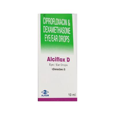 Alciflox D Eye Drops 10ml - Eye Infections-Eaa