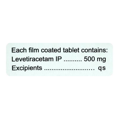 VETIRA 500 Tablet 10's - Epilepsy/Convulsion-Ant