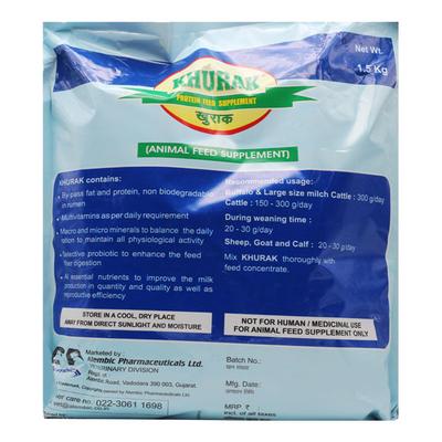Khurak - Animal Feed Supplement 1.5 kg - Feed Supplement