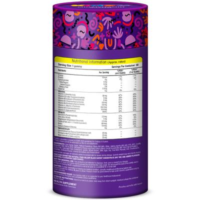 Mom & World Multivitamin Lil Bunny Gummies - Strawberry 30's - Nutritional Bars