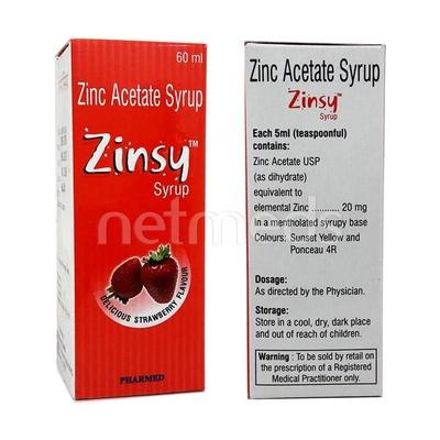 Zinsy Syrup 60ml - Supplements-Vam