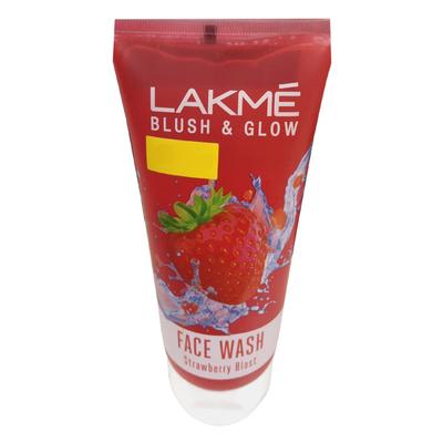 Lakme Blush & Glow Face Wash - Strawberry Blast 150 gm - Face Washes