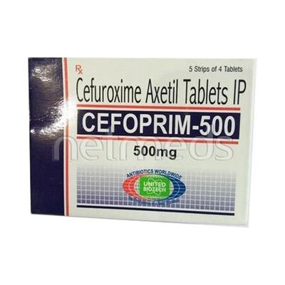 Cefoprim 500mg Tablet 4'S - Bacterial Infections-Cep