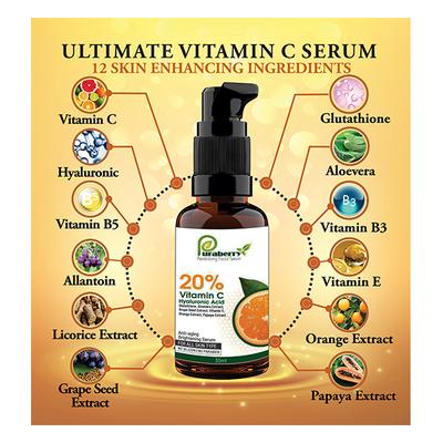 Puraberry Vitamin C Revitalizing Facial Serum 30 ml - Multi-Vitamins