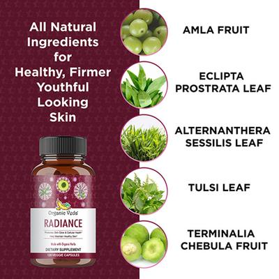 Organic Veda Radiance Veg Capsule 120's - Speciality Medicines