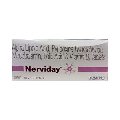 NERVIDAY Tablet 10's - Supplements-Vam