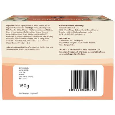 Kapiva Digesti Fibres Powder - Kesar Badam 150 gm - Digestive Care
