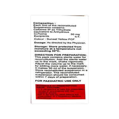 FIXIWAR Suspension 30ml - Bacterial Infections-Cep