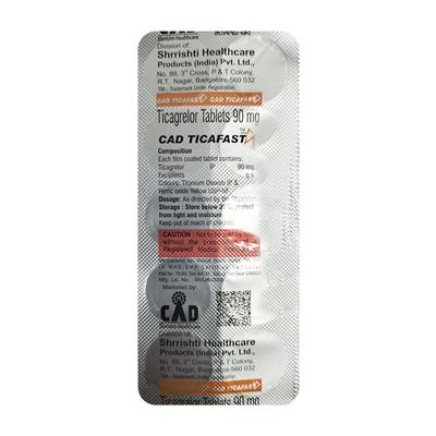 CAD TICAFAST Tablet 10's - Blood Clot-Ant