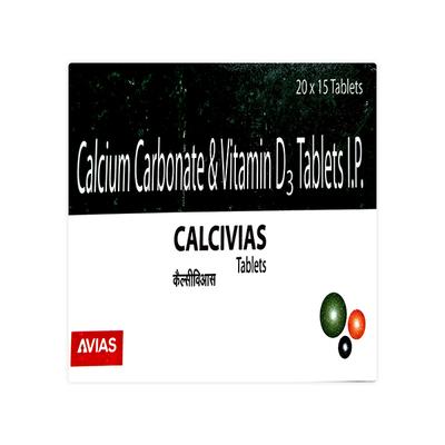 CALCIVIAS Tablet 15's - Supplements-Vam