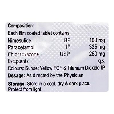 Nedolide MR Tablet 10'S - Muscle Spasm-Mus