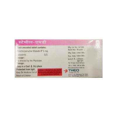 STEMIL MD Tablet 10's - Vomitting/Emesis-Ant