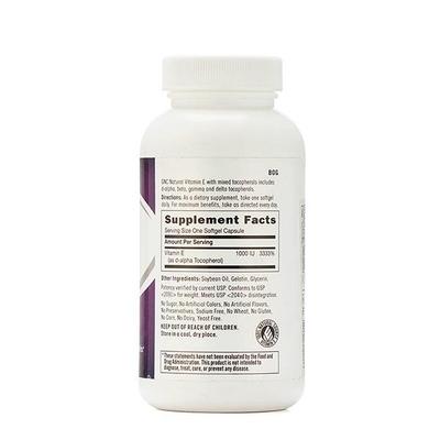 GNC Vitamin E 1000 IU Softgel 60's - Multi-Vitamins