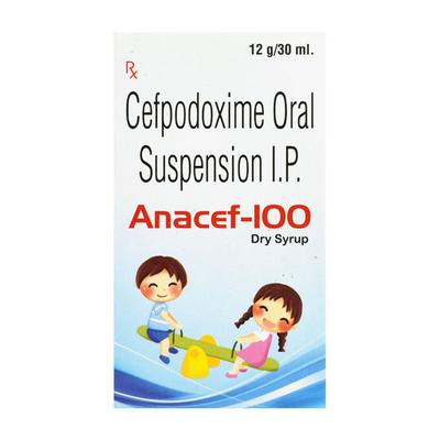 ANACEF 100 Dry Syrup 30ml - Bacterial Infections-Cep