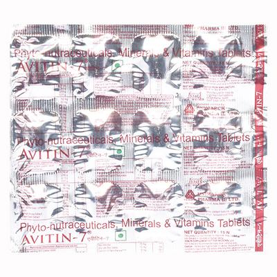 AVITIN 7 Tablet 15's - Supplements-Vam