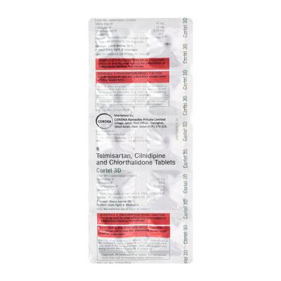 CORTEL 3D Tablet 10's - Hypertension-Ana
