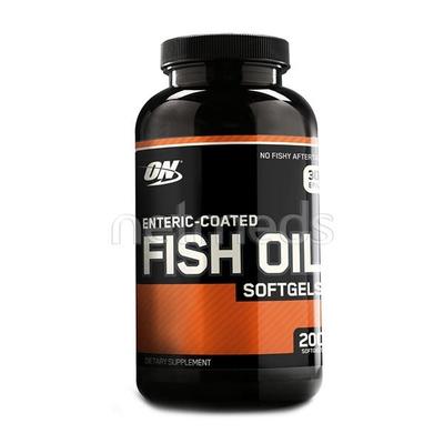 Optimum Nutrition (On) Fish Oil 300Mg Softgel 200'S - Omega Fish Oil Fatty Acids