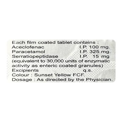 PAINAK SP Tablet 10's - Pain relief-Ano