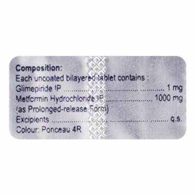 Walaphage G1 Forte Tablet 15'S - Diabetes-Ant