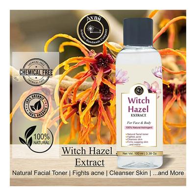 Avnii Witch Hazel Extract Liquid 100 ml - Lotions & Creams