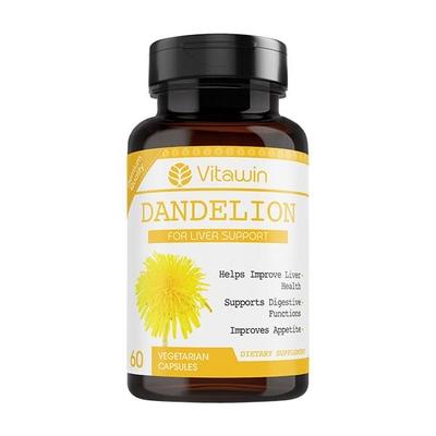Vitawin Dandelion Vegetarian Capsule 60's - Herbal Dietary Supplement