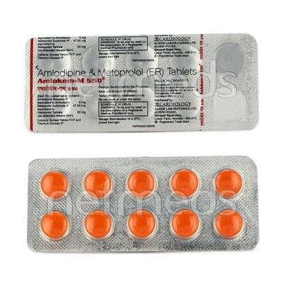Amlokem M 5/50mg Tablet 10'S - Hypertension-Oah