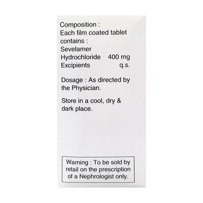 Foseal 400mg Tablet 10'S - Poisoning/Overdose-Ant