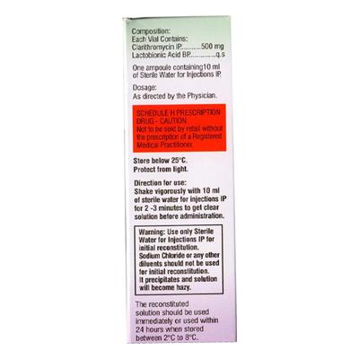 HOSPIMYCIN 500mg Injection 1's - Bacterial Infections-Mac