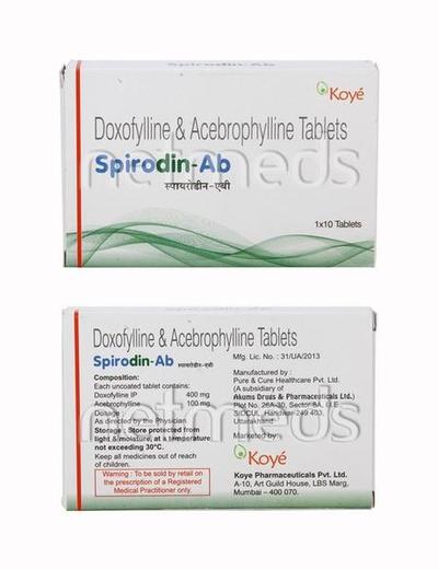 Spirodin AB Tablet 10'S