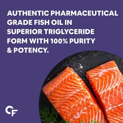 CF Omefish-Multi Salmon Fish Oil+ Softgel Capsule 60's - Omega Fish Oil Fatty Acids