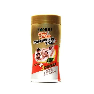 Zandu Sona Chandi Chyawanprash 450 gm Free with Boroplus Antiseptic Cream 190 ml - Chyawanprash