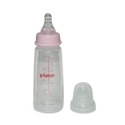 Pigeon Peristaltic Nursing Bottle Kpp Nipple (M) - Pink 200 ml - Feeding & Nursing