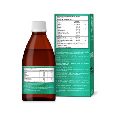 Nutrileague Omega-3 Fish Oil Syrup 150 ml - Multi-Vitamins