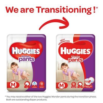 Huggies Wonder Diaper Pants (M) 38's - Diapers & Wipes