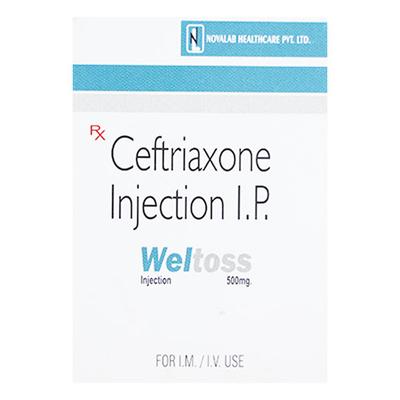 WELTOSS 500 Injection 1's - Bacterial Infections-Cep