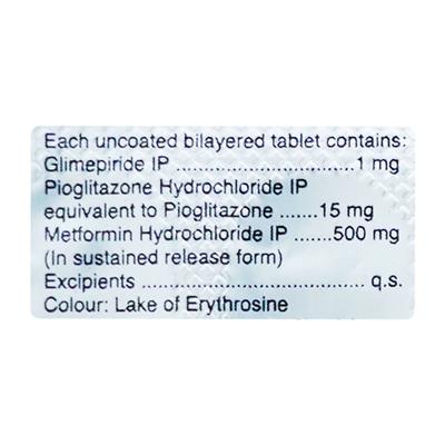 OKAMET GMP 1 Tablet 10's - Diabetes-Ant