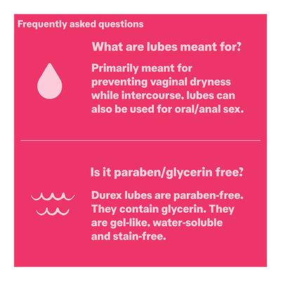 Durex Play Pleasure Gel - Saucy Strawberry 50 ml - Flavoured Lubes