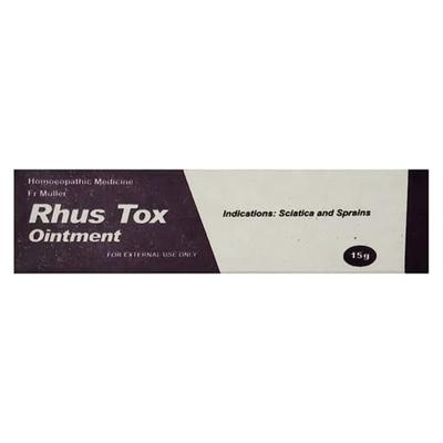 Father Muller Rhus Tox Ointment 15 gm - Speciality Medicine