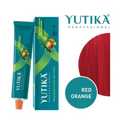 Yutika Creme Hair Color - Red Orange 100 gm - Crème