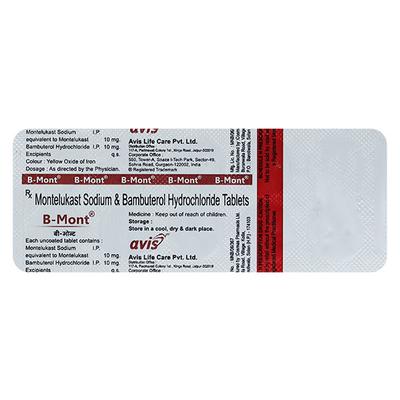 BMONT Tablet 10's - Asthma/COPD-Ast