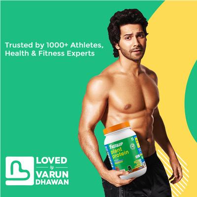 Fast&Up Plant Protein Isolate Powder - Ghana Chocolate Flavour 450 gm - Protein Drink