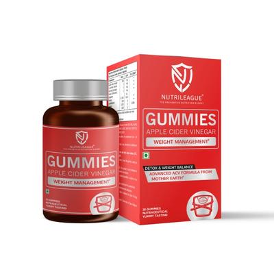 Nutrileague Apple Cider Vinegar Gummies 30's - Multi-Vitamins