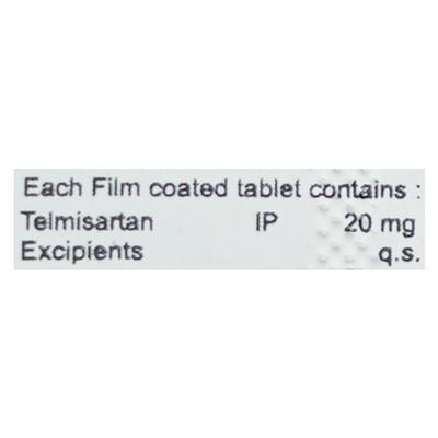 TELEDOC 20mg Tablet 10's - Hypertension-Ang